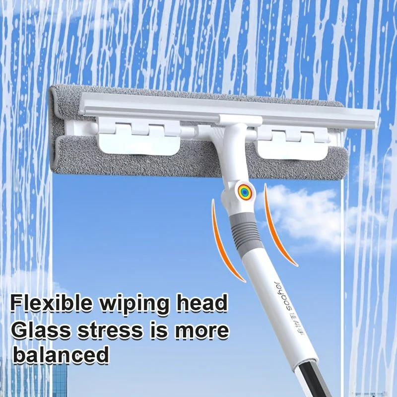 2-in-1 Raam- en Glasreiniger met Uitschuifbare Steel - Image 3