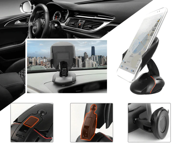 360 ° Transformeerbare Autotelefoon Mount - Image 10