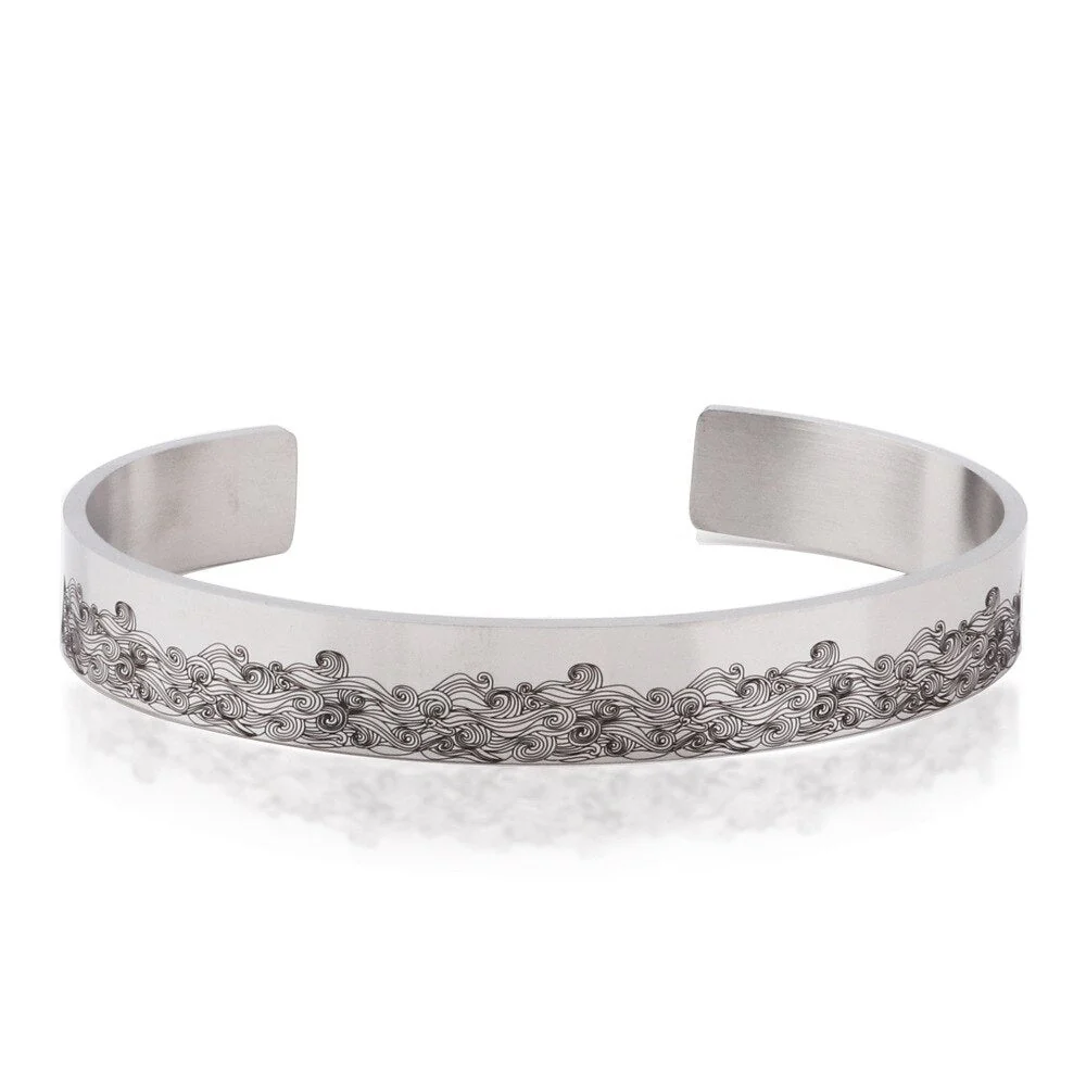 Aan Mijn Vrouw, Jou Missen Is Mijn Hobby Manchet Armband - Image 3