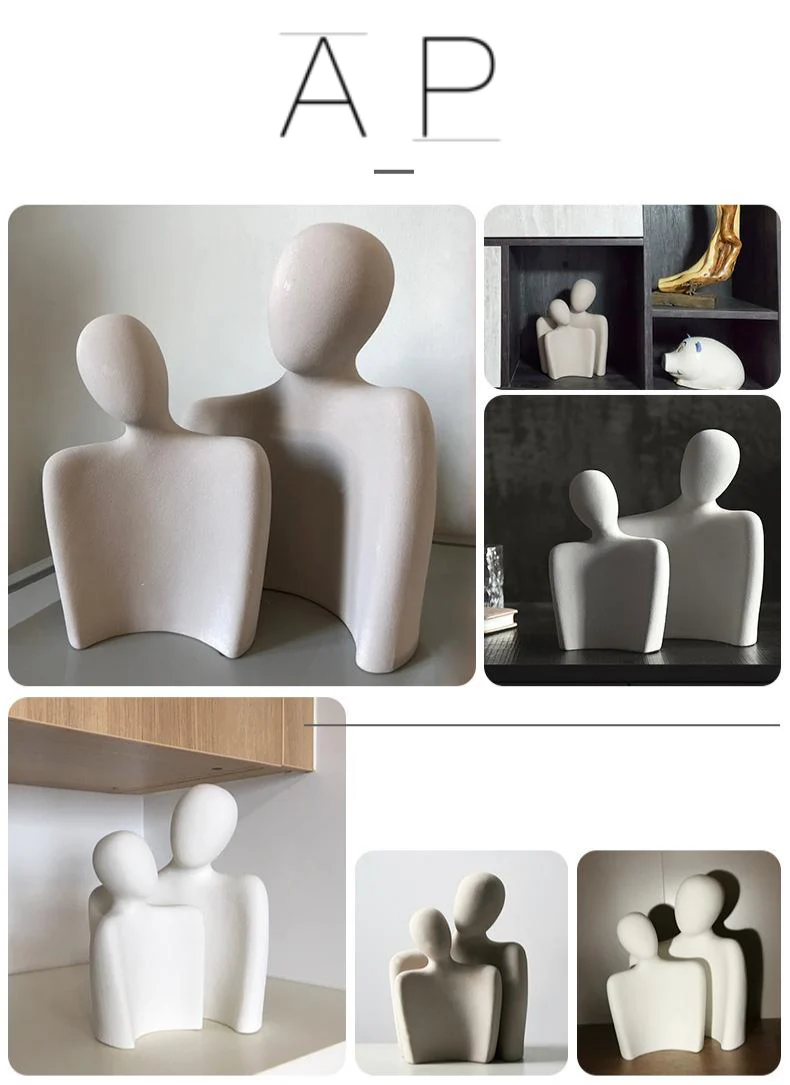 Abstract Keramisch Beeldhouwwerk voor Woondecoratie - Image 7