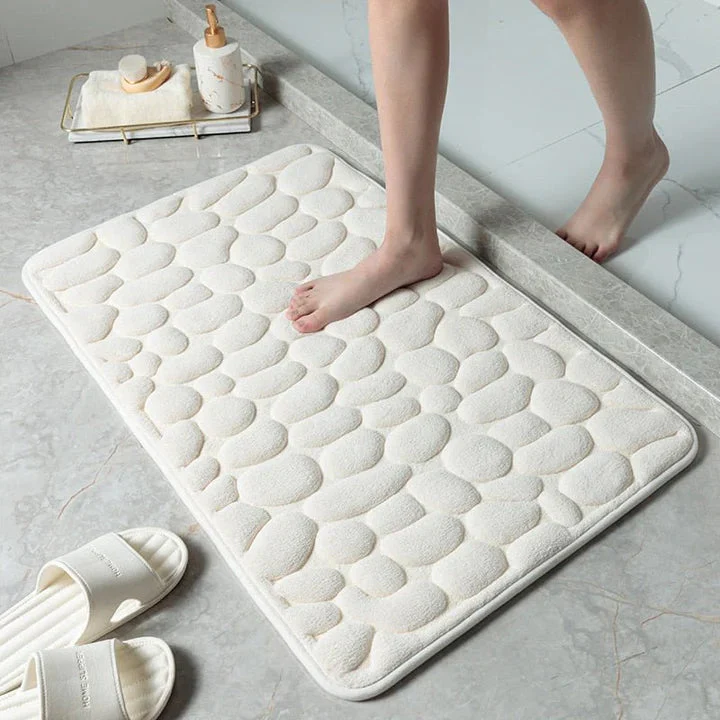 Antislip Badmat met Kasseipatroon voor Badkamer - Image 3