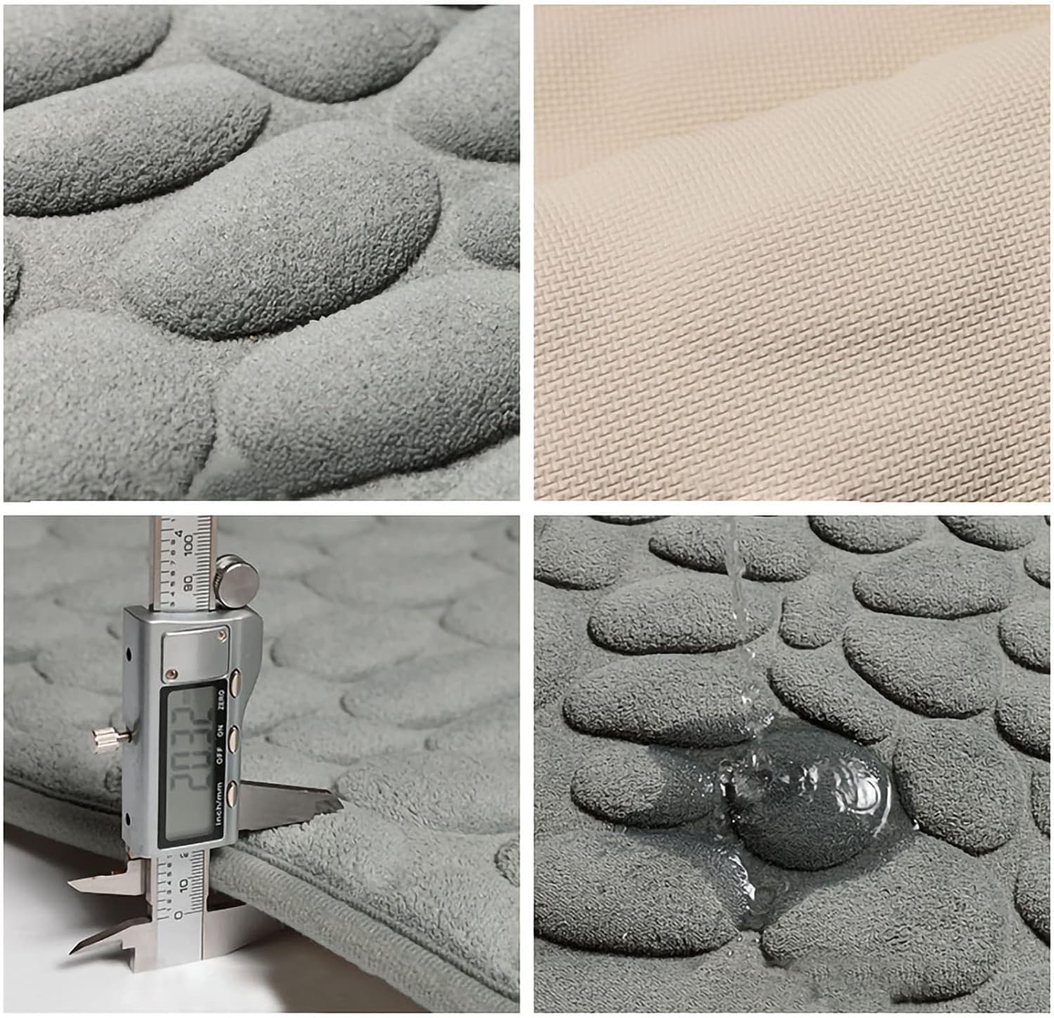Antislip Badmat met Kasseipatroon voor Badkamer - Image 6