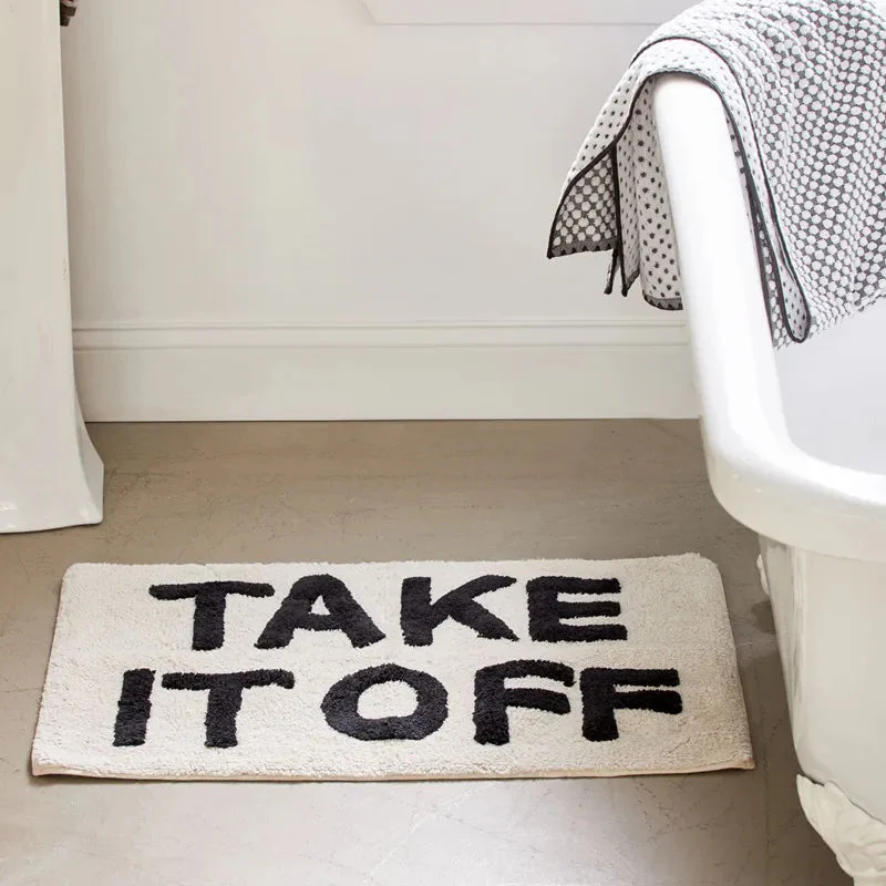 Antislipmat met Trendy Letterprint voor Stijlvolle Entrees - Image 2