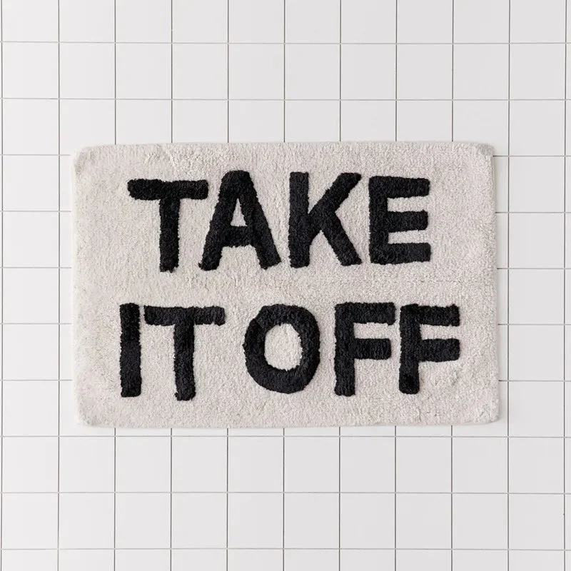 Antislipmat met Trendy Letterprint voor Stijlvolle Entrees - Image 3