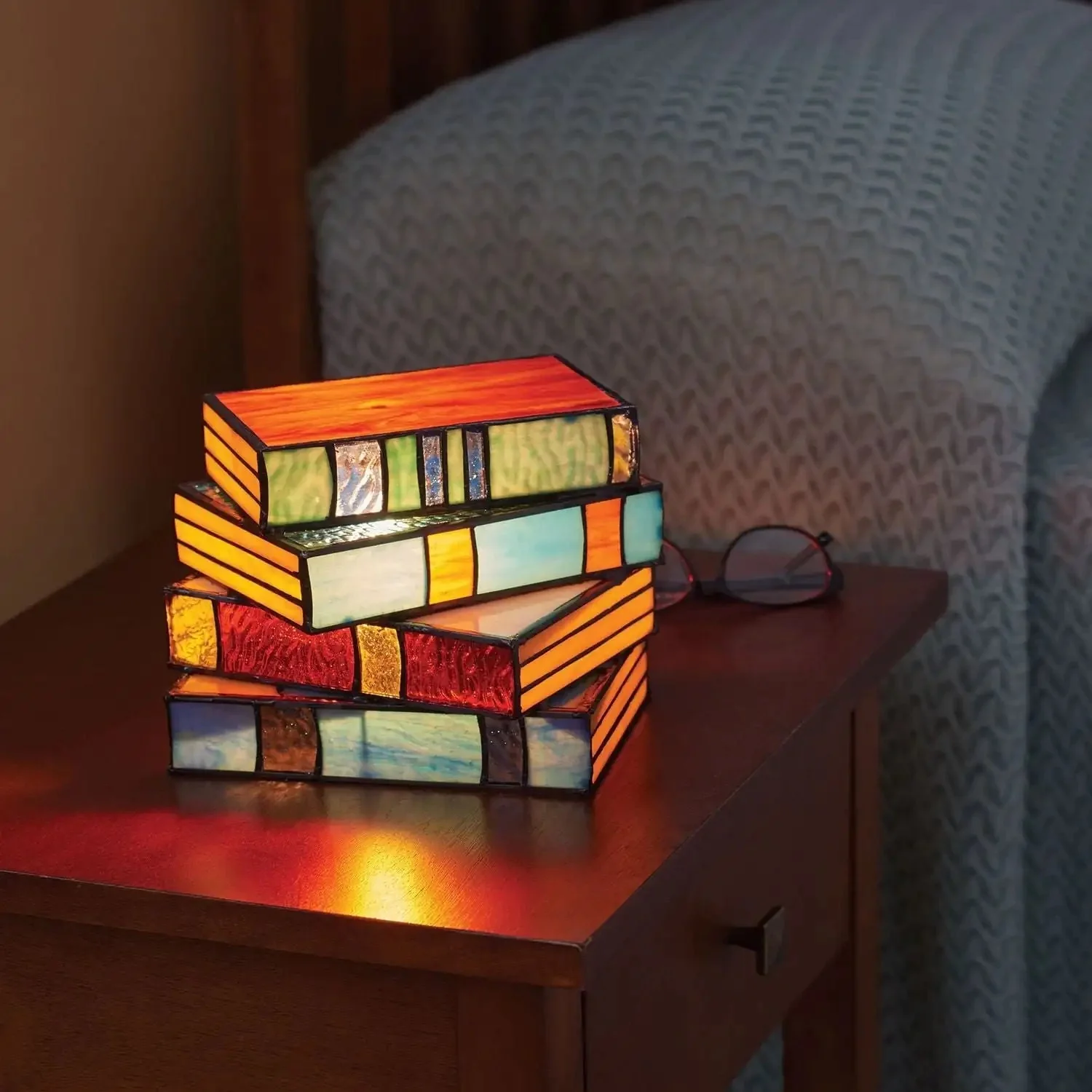 Artistieke Boekenlamp voor Sfeervolle Leesmomenten - Image 2