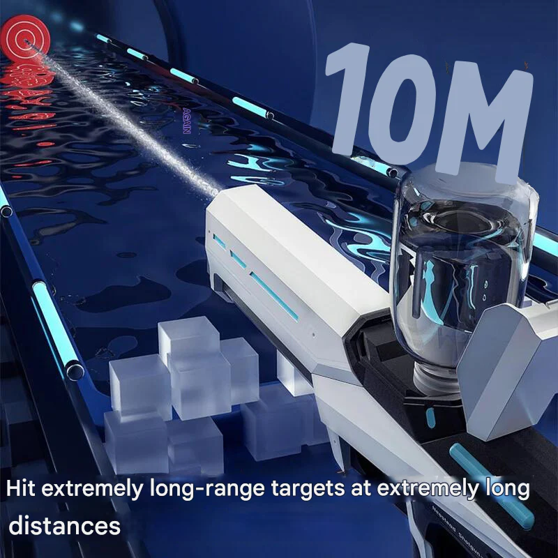Automatisch Waterpistool Elektrisch voor Actieve Zomerpret met 10 Meter Bereik - Image 3