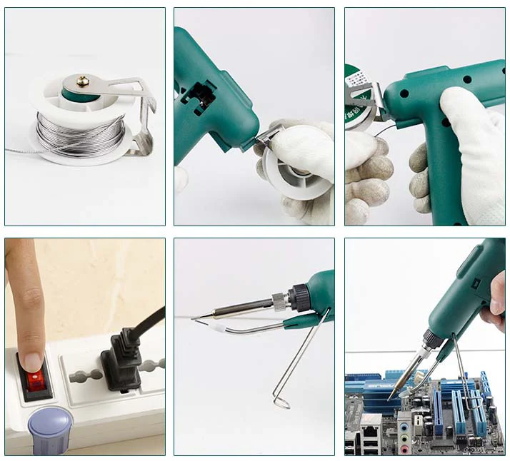 Automatische Soldeerbout voor Precisiewerk met Snelle Verwarming - Image 4
