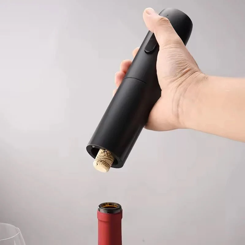 Automatische Wijnopener Set met Foliesnijder en Beluchter - Image 3