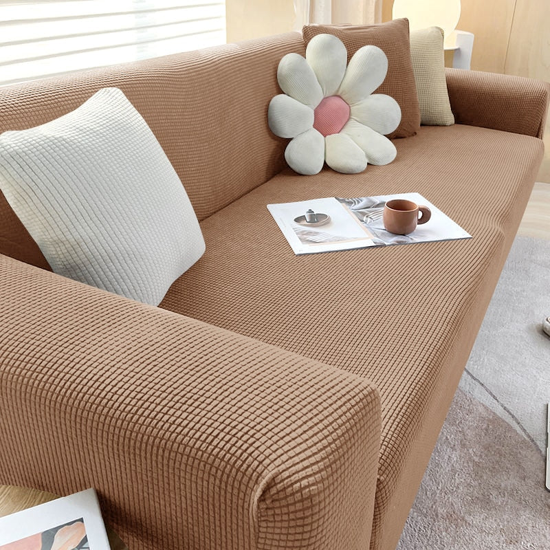 Bankhoes voor Hoekbank Met Antislip Design en Elastische Pasvorm - Image 3