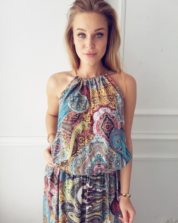 Bloemen Halter Jurk - Image 4