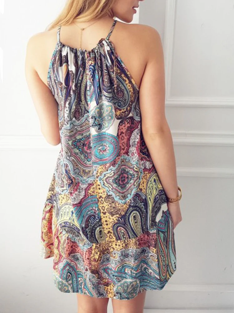 Bloemen Halter Jurk - Image 5