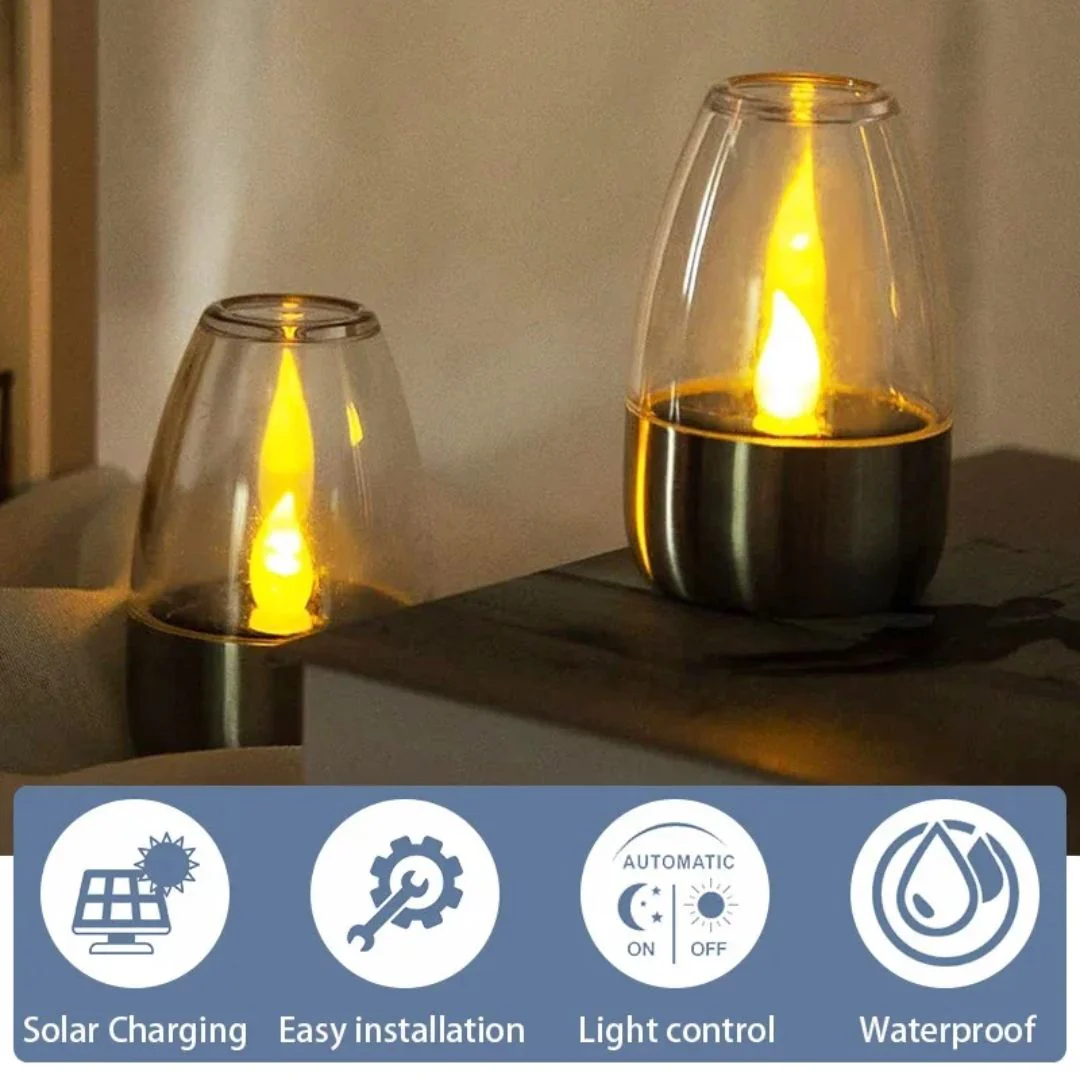 Buiten LED Kaarslicht voor Tuin Decoratie - Image 6
