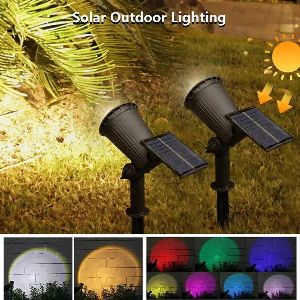 Buitenlamp LED Spotlampen Solar Tuinverlichting Weerbestendig - Image 2