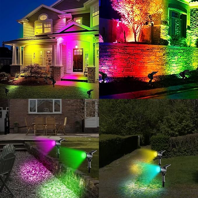 Buitenlamp LED Spotlampen Solar Tuinverlichting Weerbestendig - Image 6
