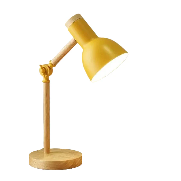 Bureaulamp Hout Scandinavisch Design