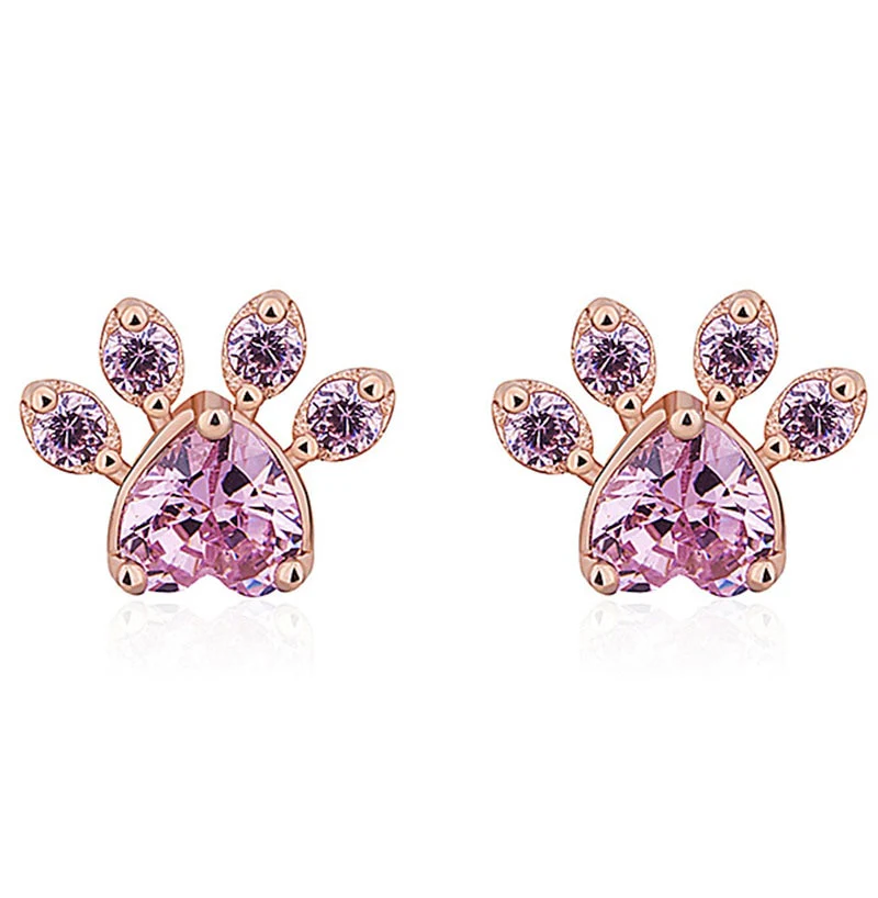 Cat Paw Stud Oorbellen - Image 6