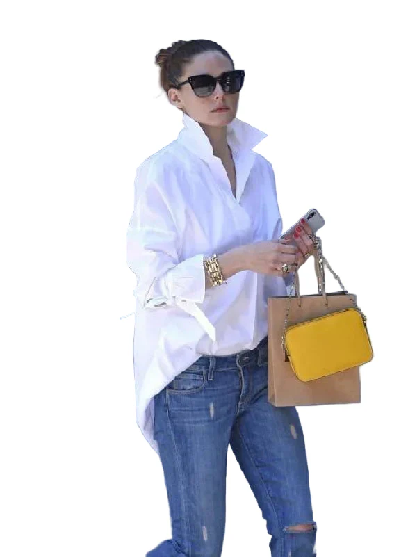 Dames Blouse Tijdloze Elegantie Luxe Stof