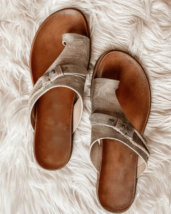 Dames Comfortsandalen met Verstelbare Riemen en Anatomisch Voetbed - Image 4