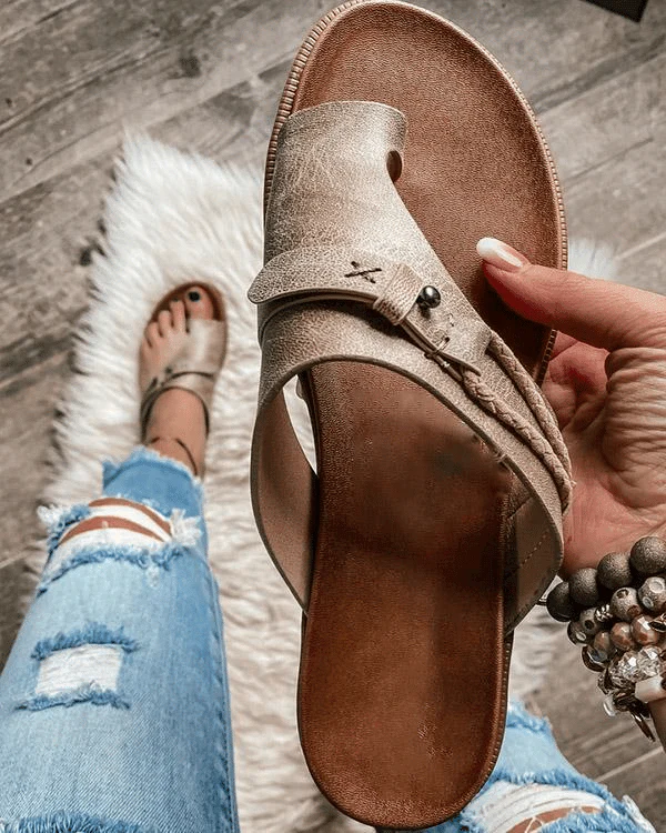 Dames Comfortsandalen met Verstelbare Riemen en Anatomisch Voetbed - Image 5