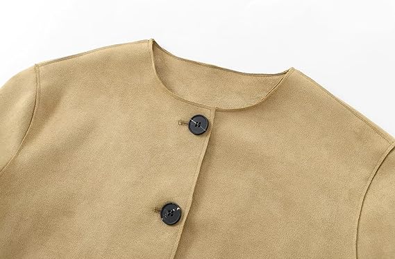 Dames Cropped Blazer Jas met Lange Mouwen en Tailored Fit - Image 7
