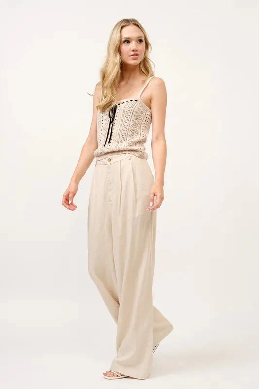 Dames Hoge Taille Wijde Pantalon - Image 7