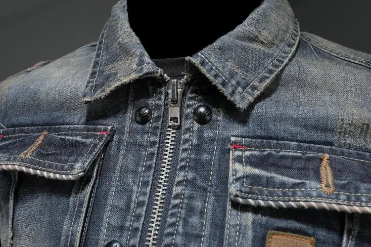 Dames Jas Retro Stijl Met Knopen - Image 5