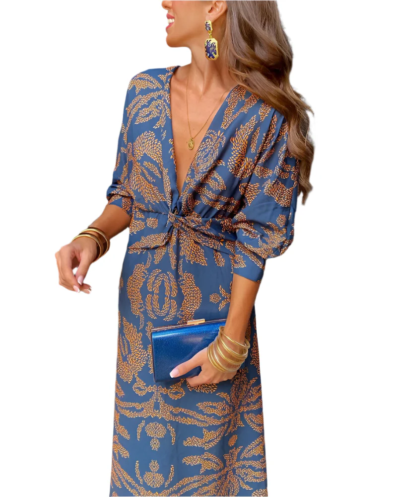 Dames Jurk Moderne Stijl Luxe Stof