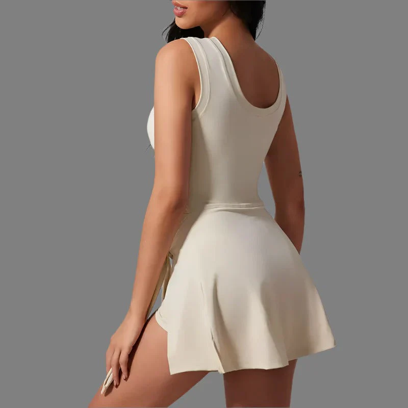 Dames Jurk Wrap-Stijl Vochtregulerend Actieve Kleding - Image 7