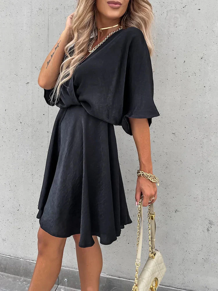 Dames Jurken V-hals Comfortabele Stijl voor Zomer en Feestelijke Gelegenheden - Image 6