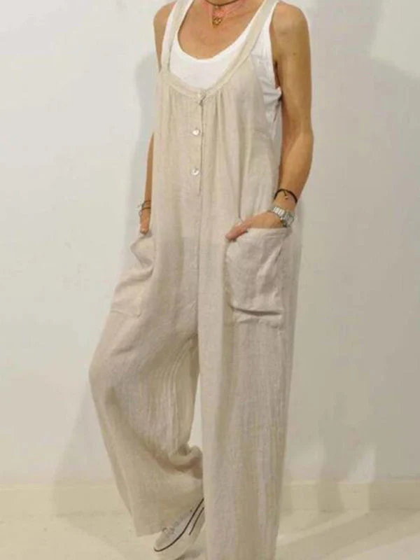 Dames Overalls Met Knopen - Image 2