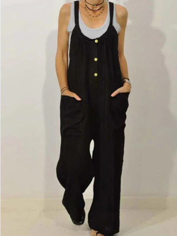 Dames Overalls Met Knopen - Image 3