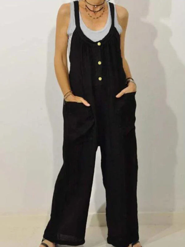 Dames Overalls Met Knopen - Image 4