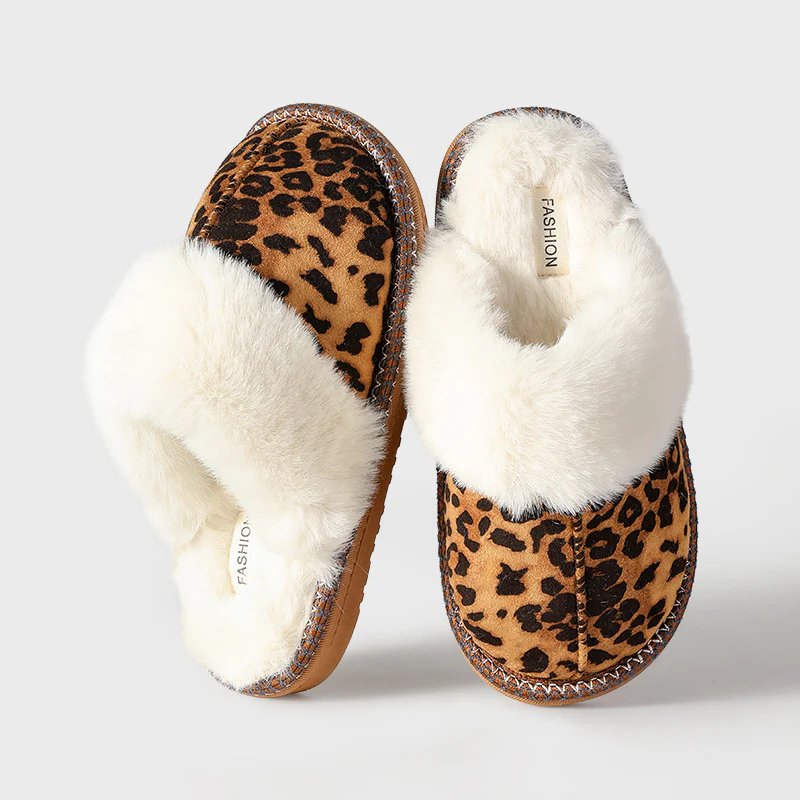 Dames Pantoffels met Zachte Bontvoering voor de Winter Sloffen - Image 5