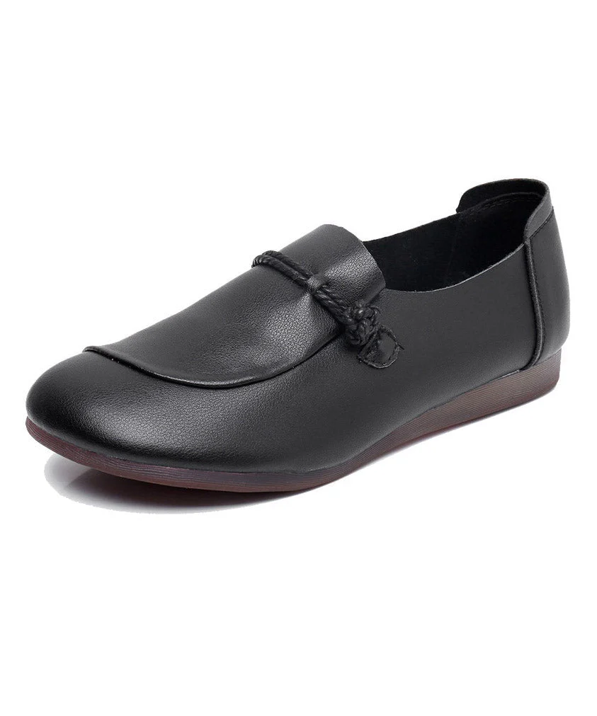 Dames Platte Schoenen Retro Stijl met Gesplitste Kruisband