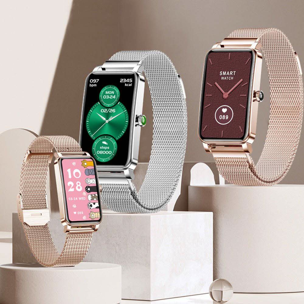 Dames Smartwatch Fitness Tracking met Meldingen en Personaliseerbare Wijzerplaten - Image 3
