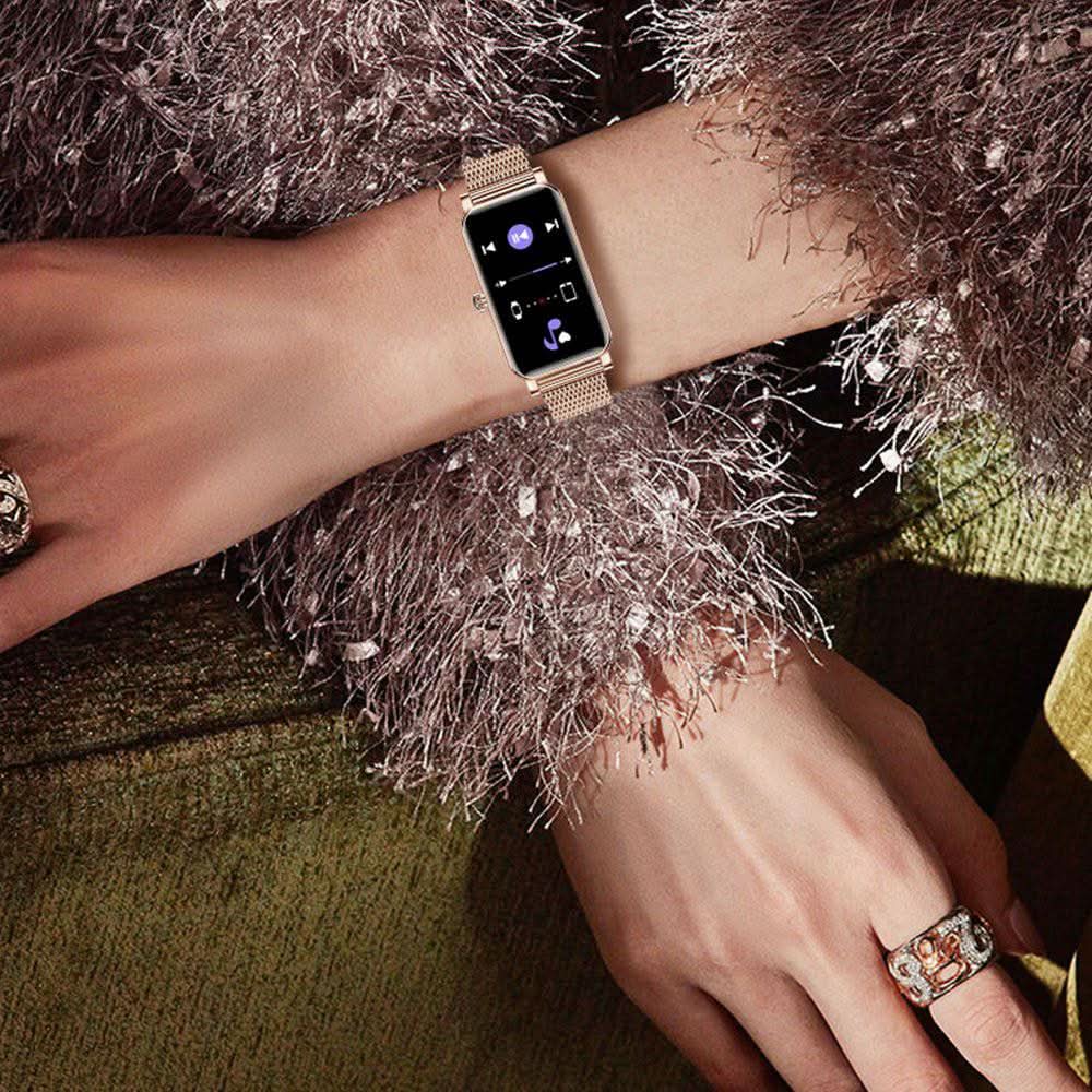Dames Smartwatch Fitness Tracking met Meldingen en Personaliseerbare Wijzerplaten - Image 4