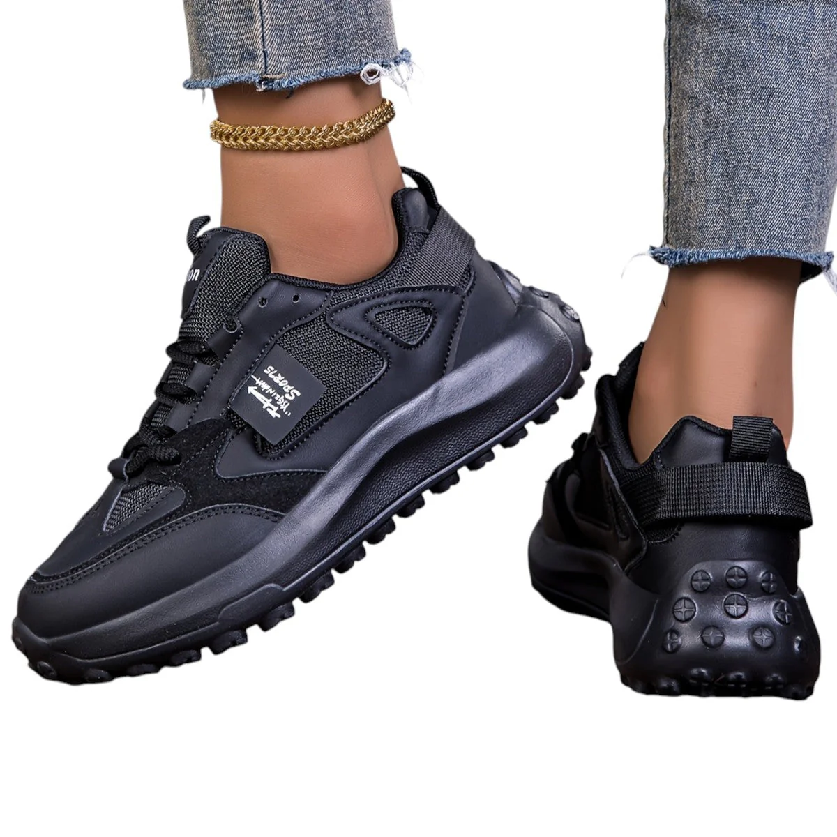 Dames Sneakers Hoge Zool Trendy voor Comfortabele Dagelijkse Stijl - Image 8