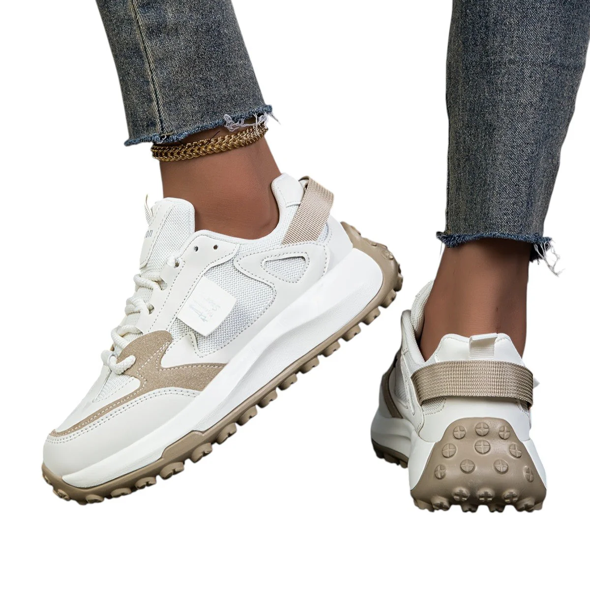 Dames Sneakers Hoge Zool Trendy voor Comfortabele Dagelijkse Stijl - Image 9