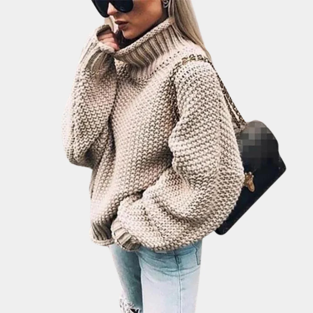 Dames Sweater Met Dikke Stof Voor Koude Dagen - Image 2