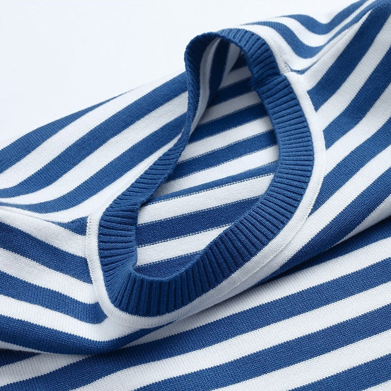 Dames T-shirt Met Strepen Lange Mouwen Voor Herfststijl - Image 5