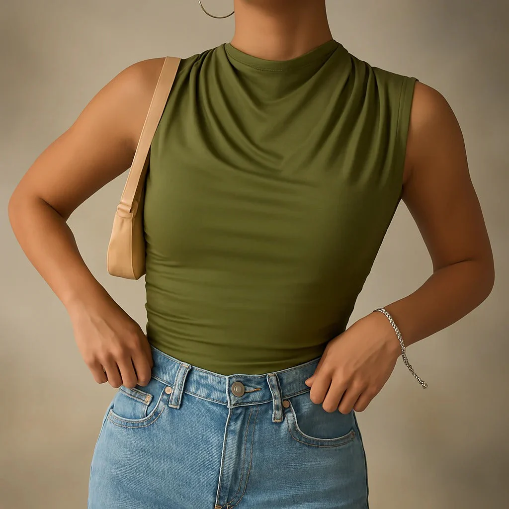 Dames Tanktop Mouwloos Klassiek Ademend Comfortabel