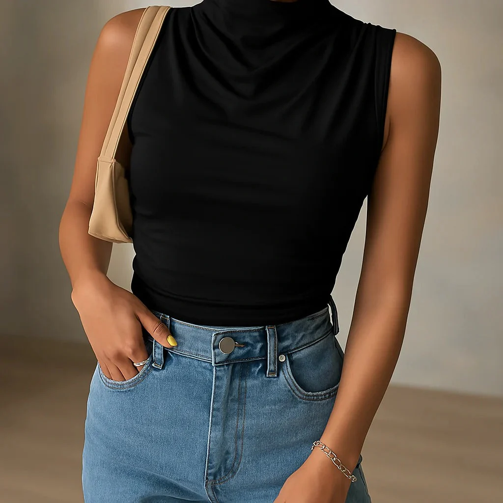 Dames Tanktop Mouwloos Klassiek Ademend Comfortabel - Image 2