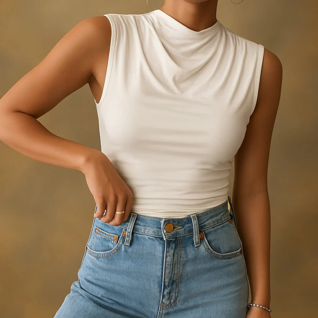 Dames Tanktop Mouwloos Klassiek Ademend Comfortabel - Image 3