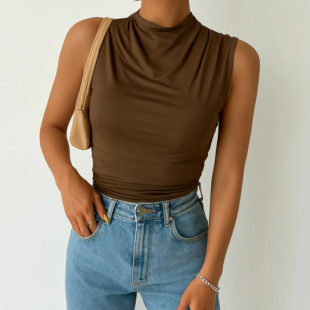 Dames Tanktop Mouwloos Klassiek Ademend Comfortabel - Image 4