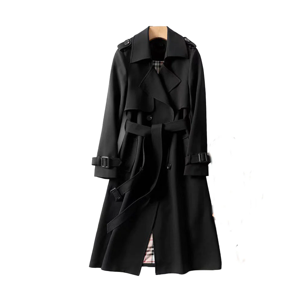 Dames Trenchcoat met Dubbelknopen - Image 3