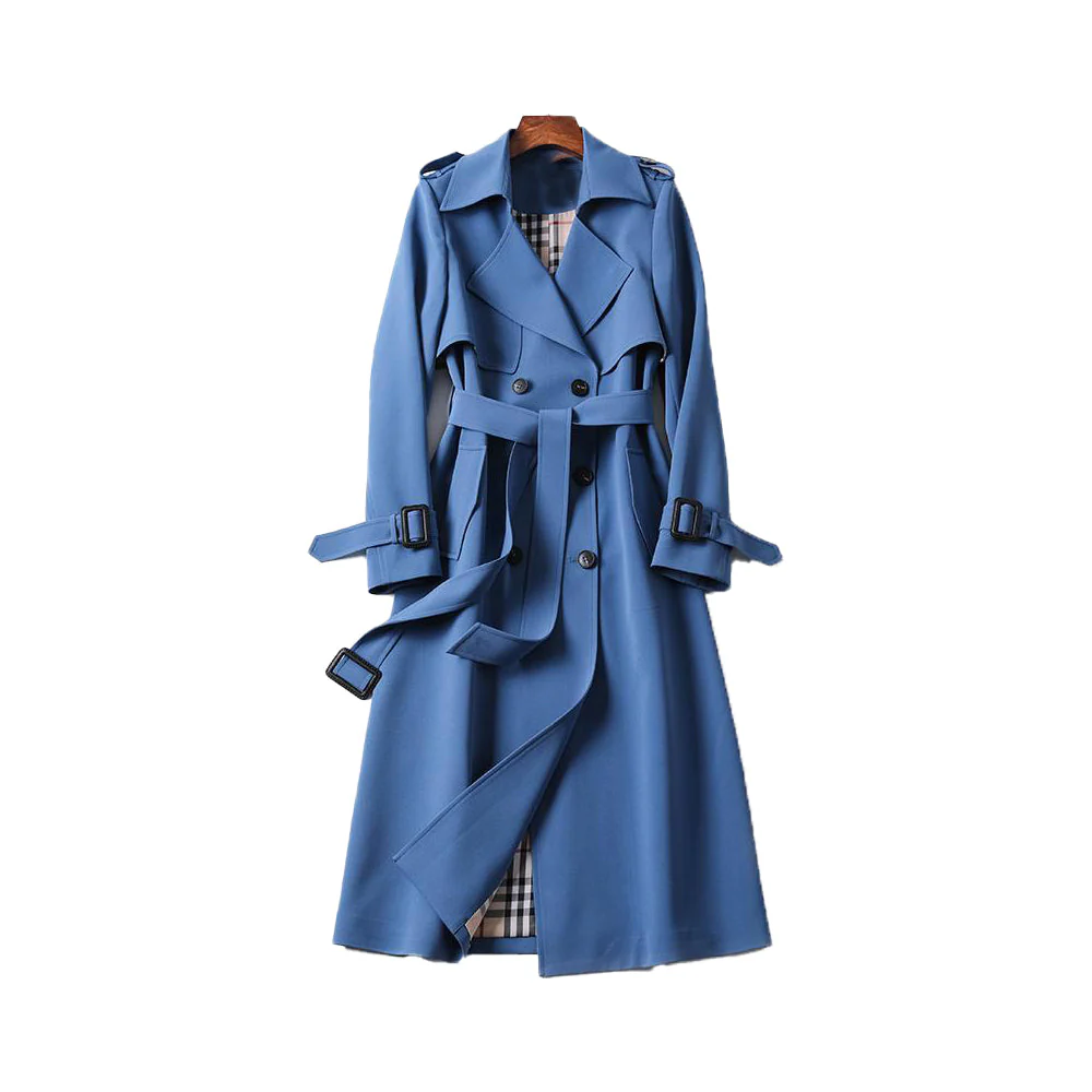 Dames Trenchcoat met Dubbelknopen - Image 7