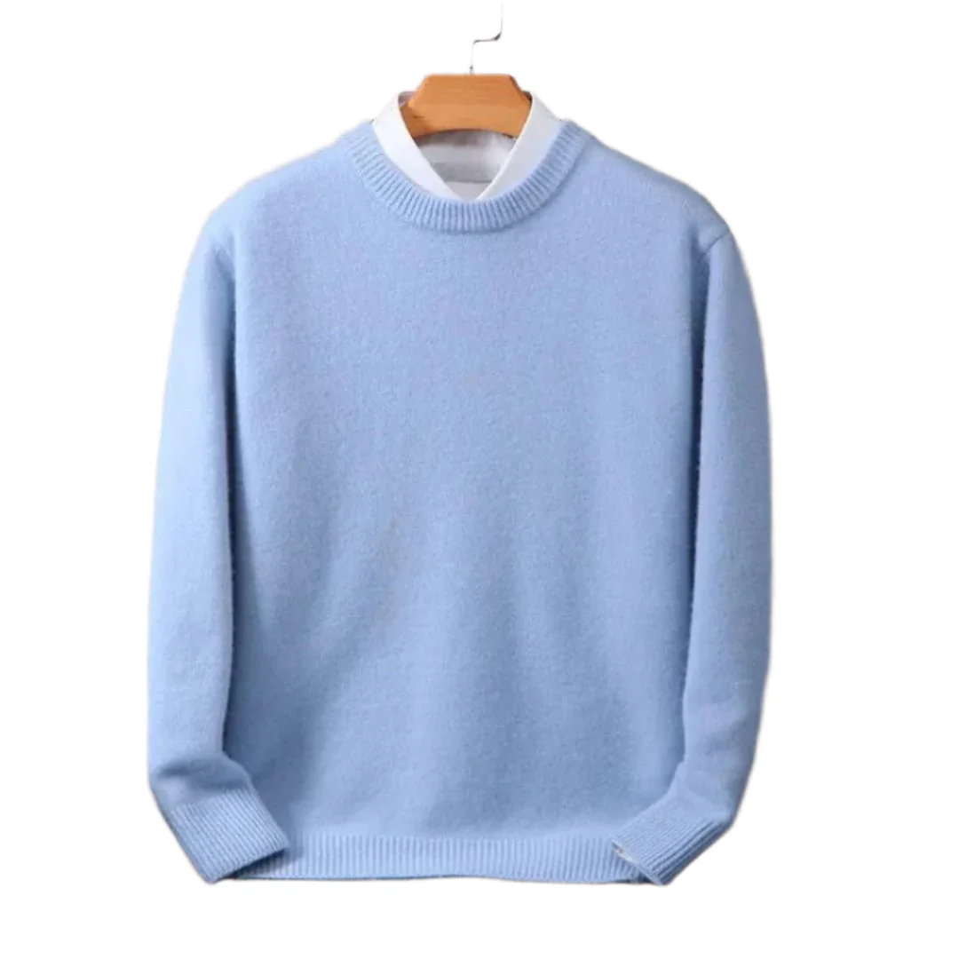 Heren Trui Ultra Zacht Cashmere Blend voor Casual en Formele Gelegenheden