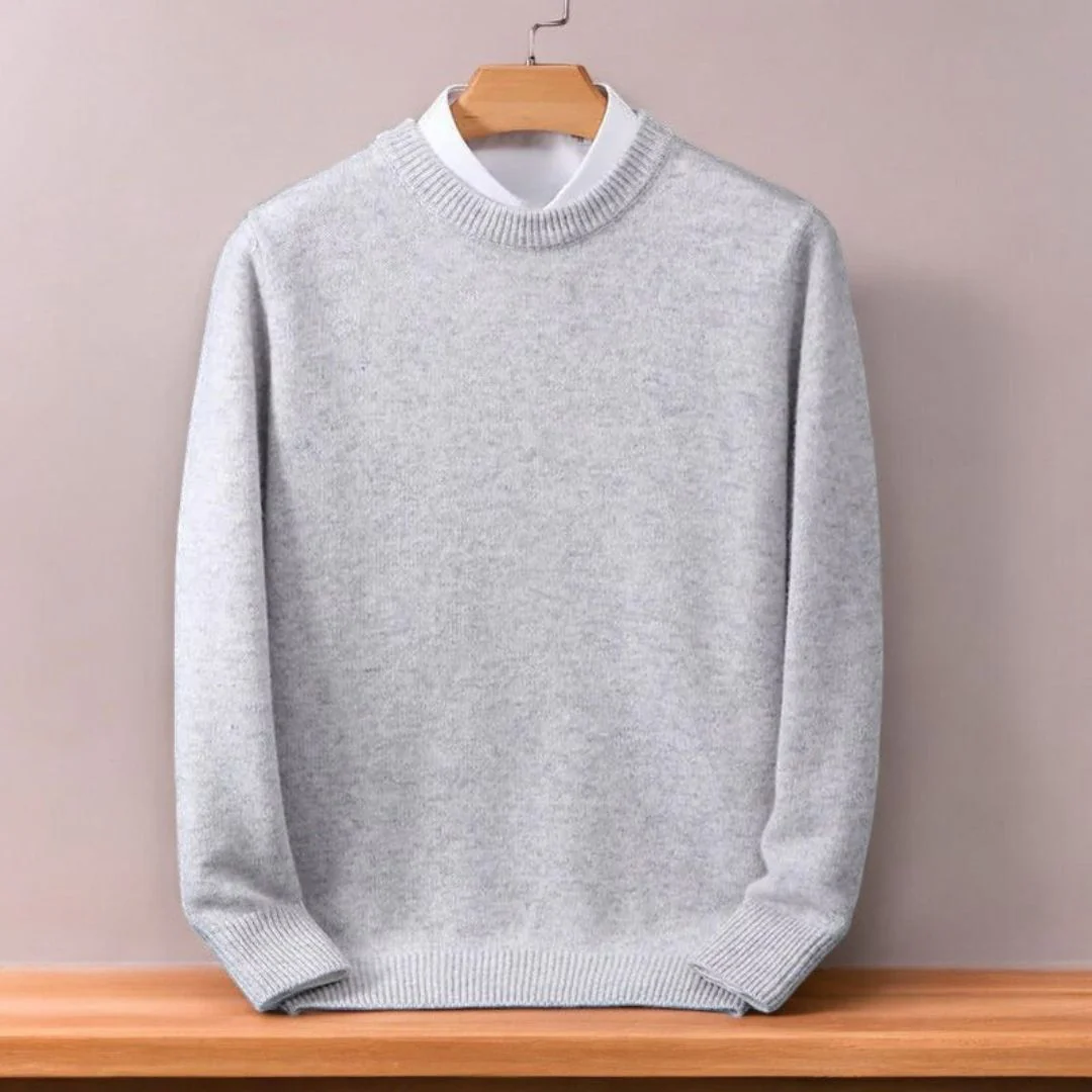 Heren Trui Ultra Zacht Cashmere Blend voor Casual en Formele Gelegenheden - Image 3