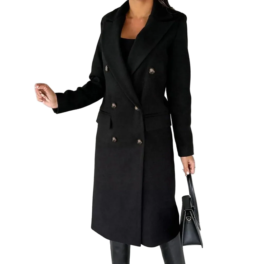 Dames Winterjas Scandinavische Stijl Met Comfortabele Pasvorm