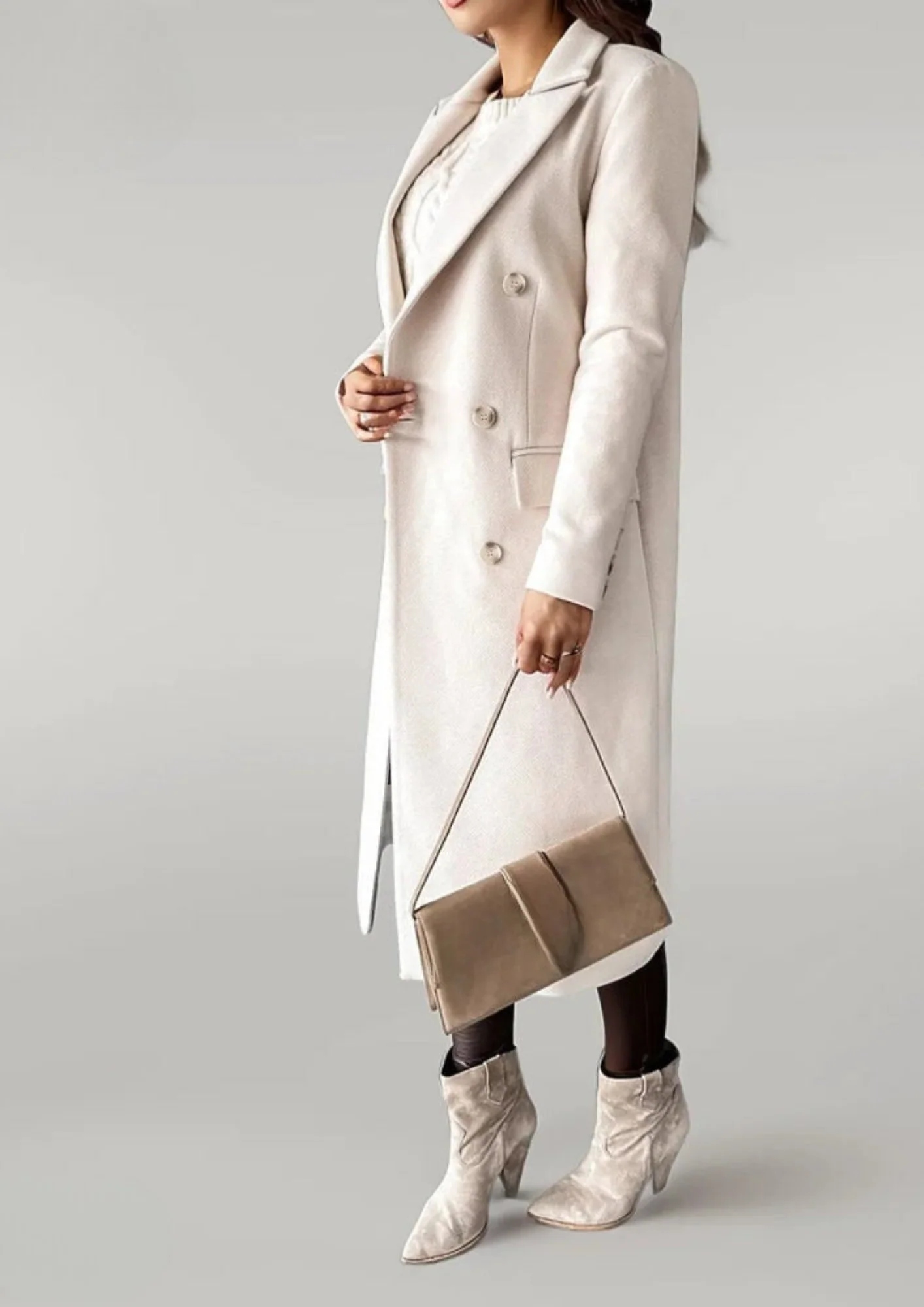 Dames Winterjas Scandinavische Stijl Met Comfortabele Pasvorm - Image 4